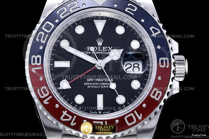 1113 ROLGMT0211 – GMT II 126710 Jub 904L SS SS Blk VRF A3285 CHS MAX Vibrant 963